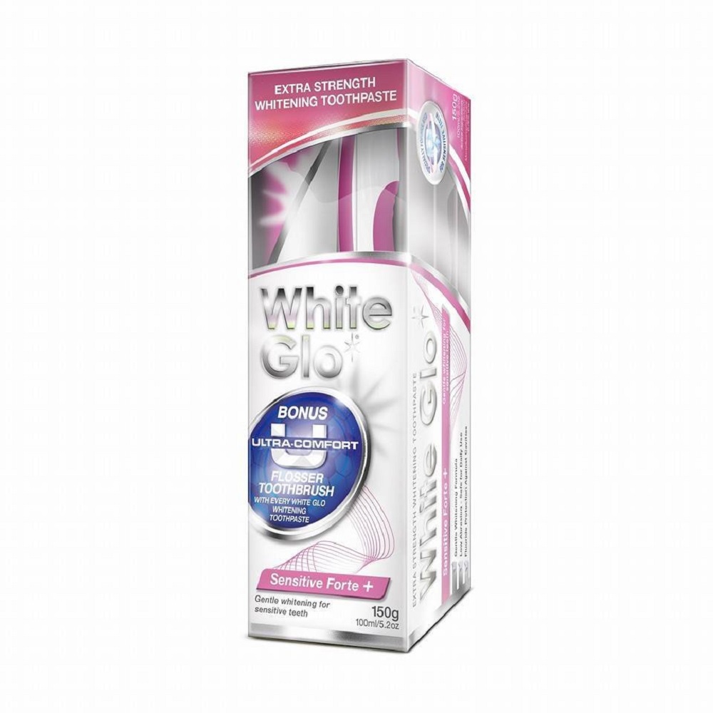 Sensitive Forte+ Bieliaca Zubná Pasta Pre Citlivé Zuby 100 Ml + Zubná Kefka