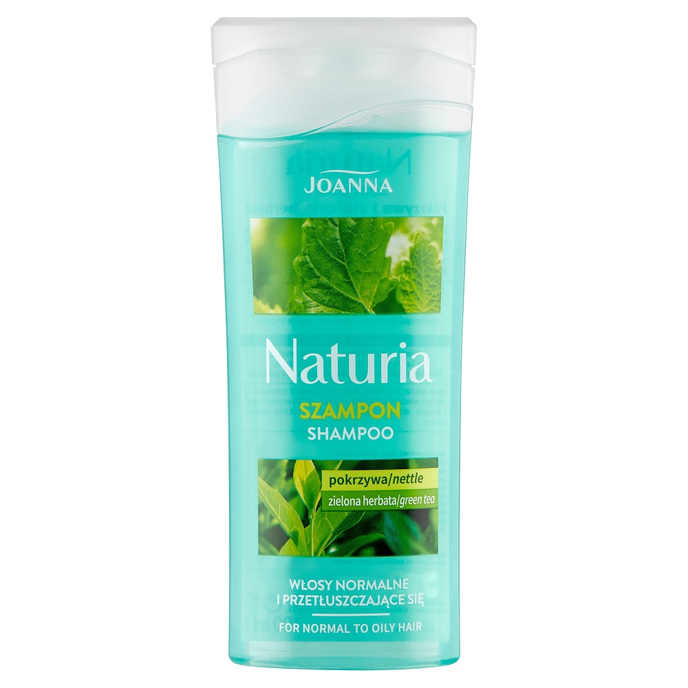 Joanna, Naturia šampón pre normálne a mastné vlasy Žihľava a zelený čaj 100 ml