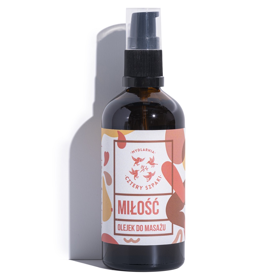 Masážny Olej Mydlarnia Cztery Szpaki Love 100ml