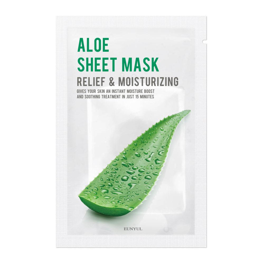 _Sheet Mask Aloe Hydratačná A Upokojujúca Maska Na Tvár S Aloe Vera 22ml