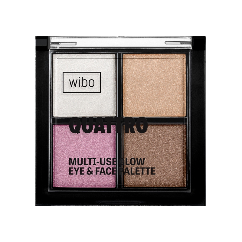 Quattro Multi-Use Glow Palette Wielozadaniowa Paleta Rozświetlająca Do Twarzy I Ciała