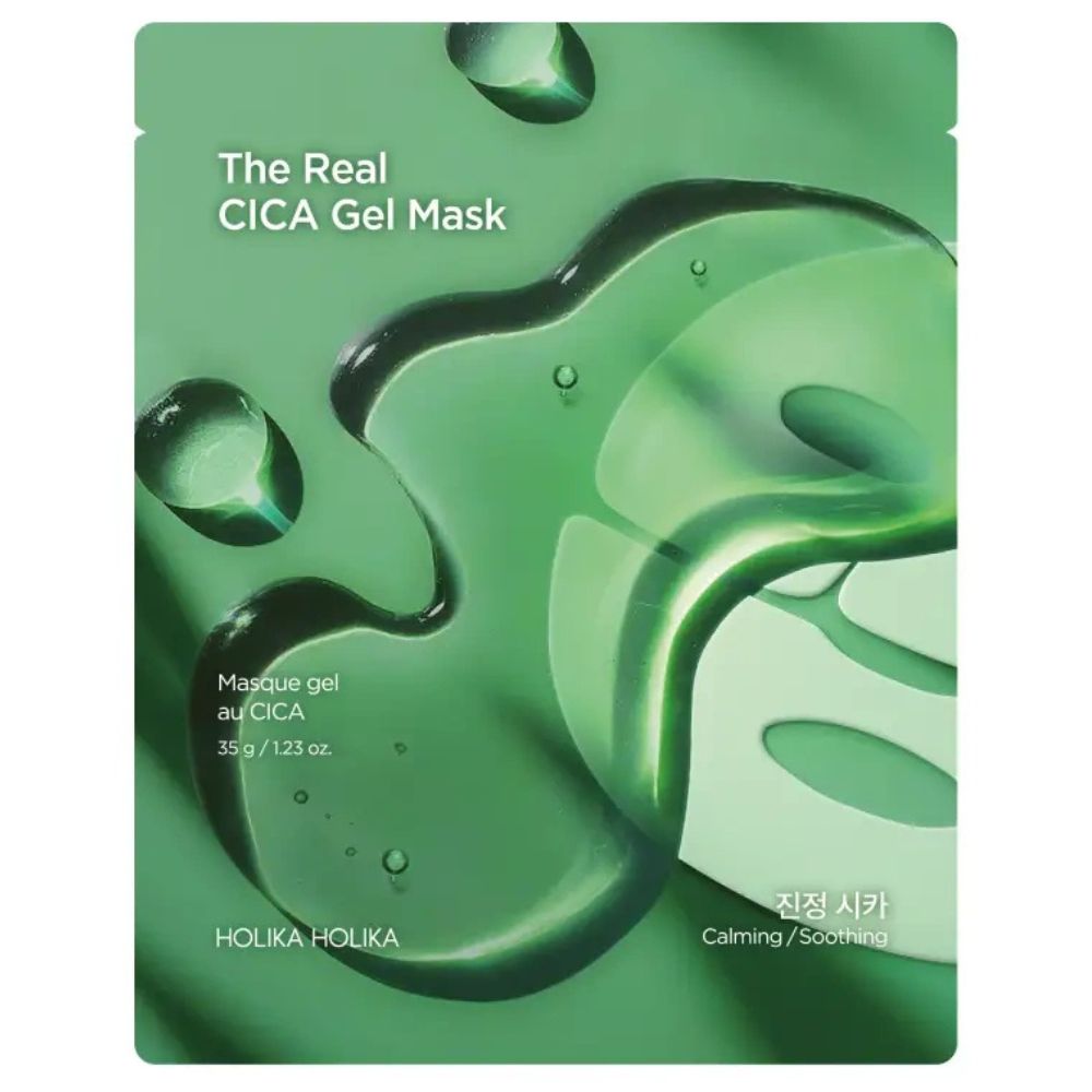 The Real Cica Gel Mask Hydrożelowa Maska Całonocna Dogłębnie Kojąca