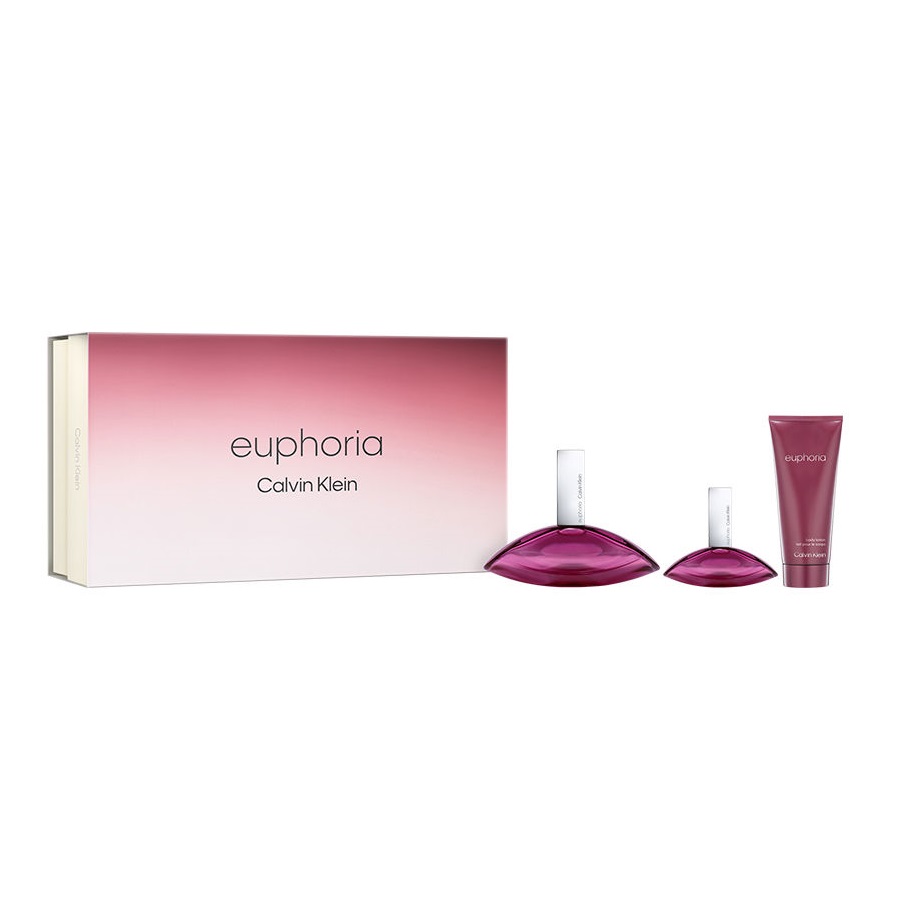 Euphoria Zestaw Woda Perfumowana Spray + Woda Perfumowana Spray + Balsam Do Ciała