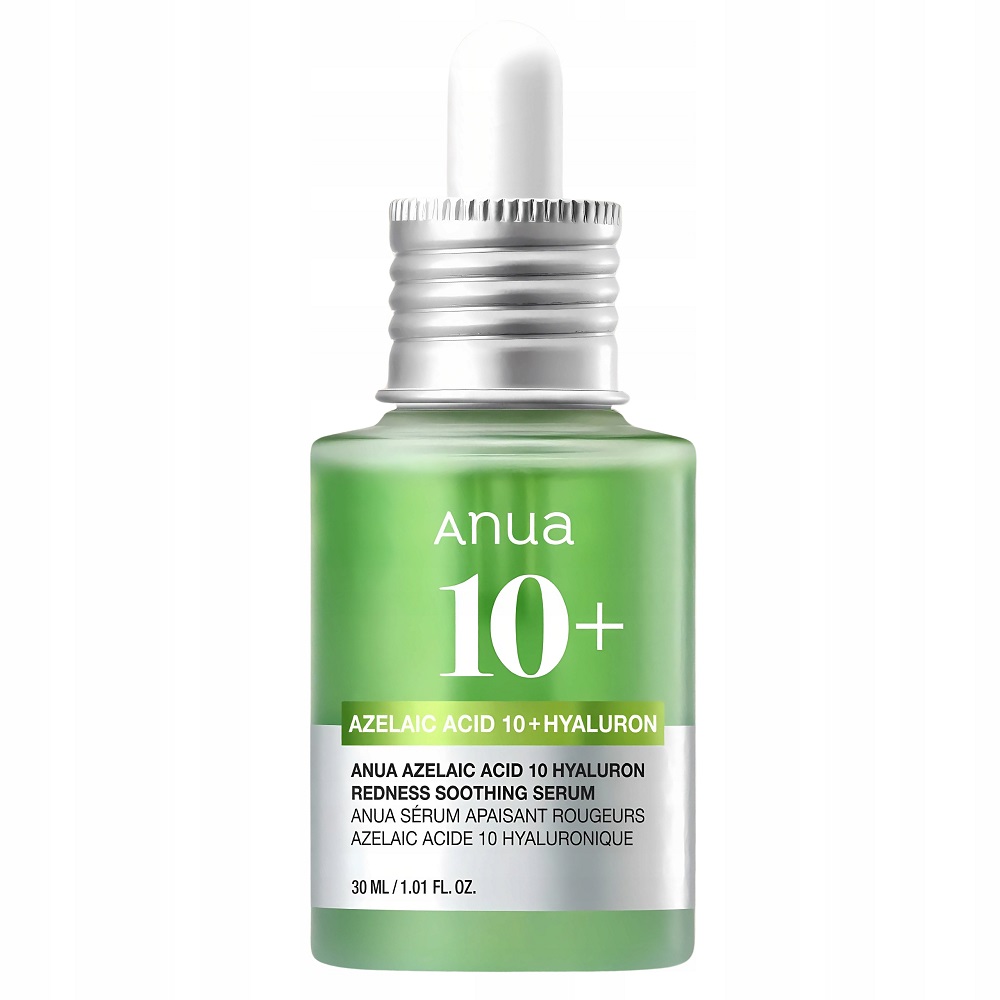 Azelaic Acid 10 Hyaluron Upokojujúce Pleťové Sérum S Kyselinou Azelaovou 10 % A Kyselinou Hyalurónovou, 30 Ml