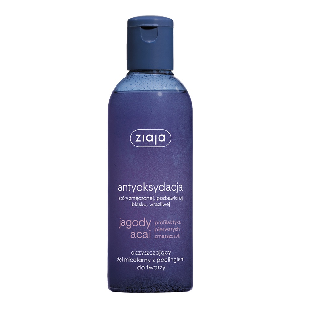 Jagody Acai Oczyszczający żEl Micelarny Z Peelingiem