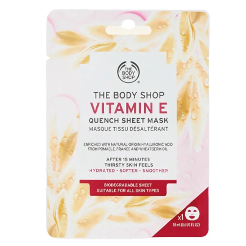 Pleťová Maska Quench S Vitamínom E 18 Ml