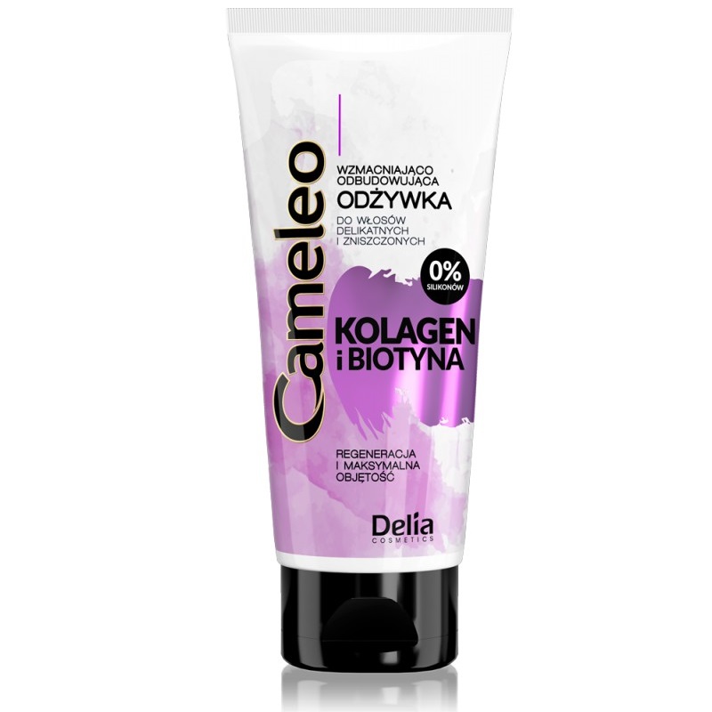 Delia Cosmetics Cameleo Collagen & Biotin Conditioner pre poškodené a krehké vlasy 200 ml