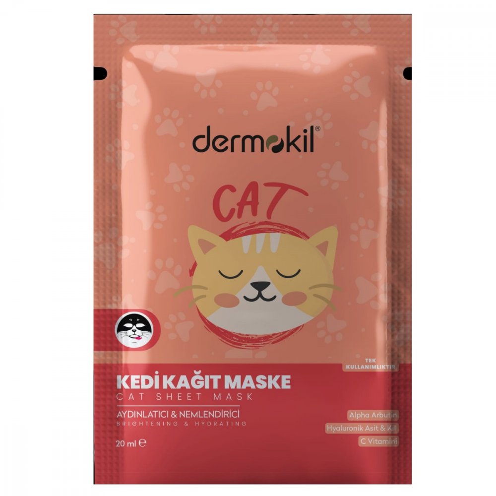 Plátenná Maska Na Tvár Cat 20ml