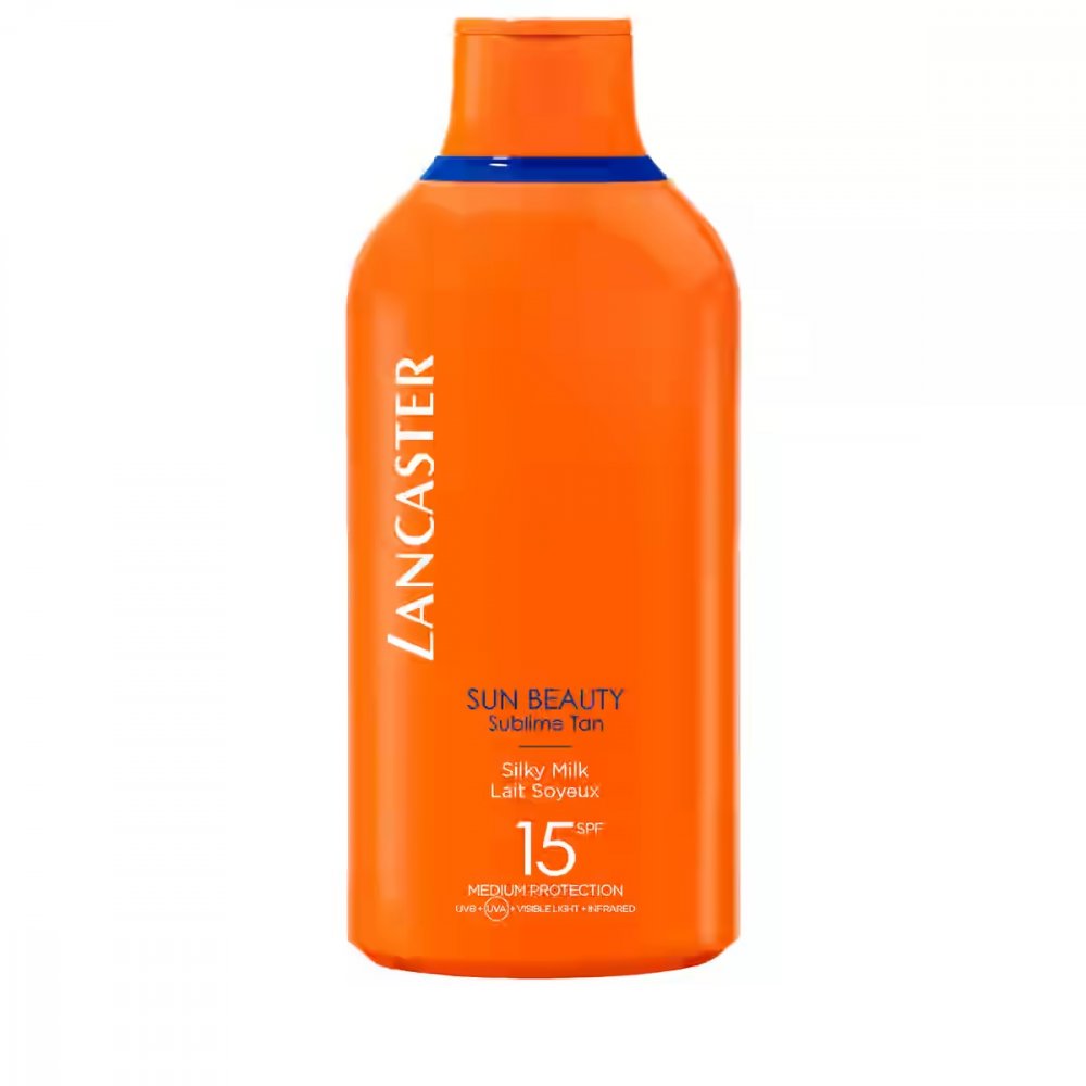 Lancaster, Hodvábne mlieko na opaľovanie SPF15 400ml