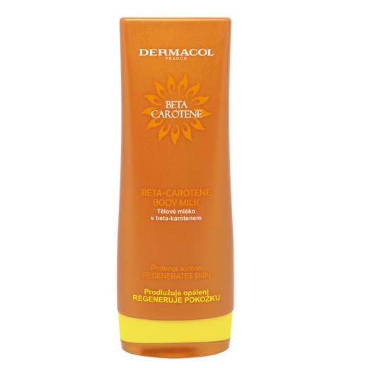 Dermacol, Tělové mléko s beta-karotenem pro fixaci opálení 200ml