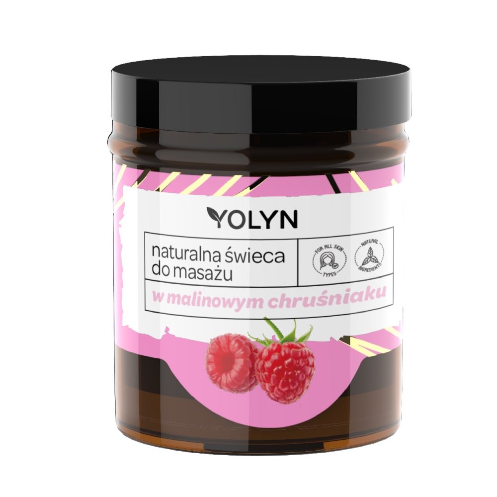 Prírodná Masážna Sviečka V Malinovom Závoji 120 Ml