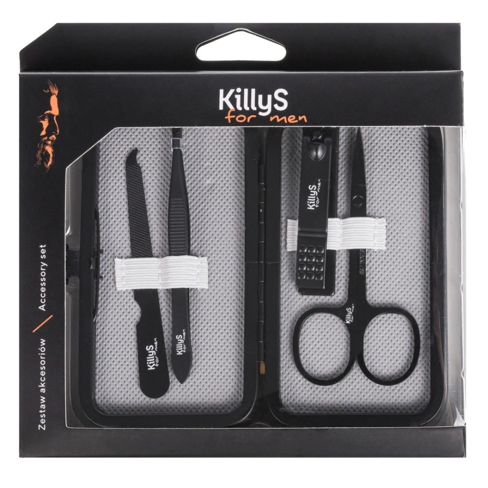 For Men Accessory Set Zestaw Nożyczki Do Paznokci + Obcinaczki Do Paznokci + Pilnik Do…