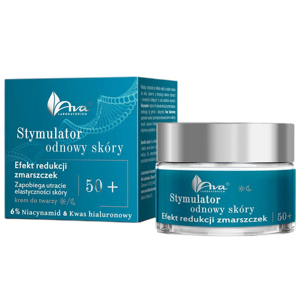 Ava Laboratory, Skin Renewal Stimulator denný a nočný krém s účinkom redukcie vrások 50+ 50 ml