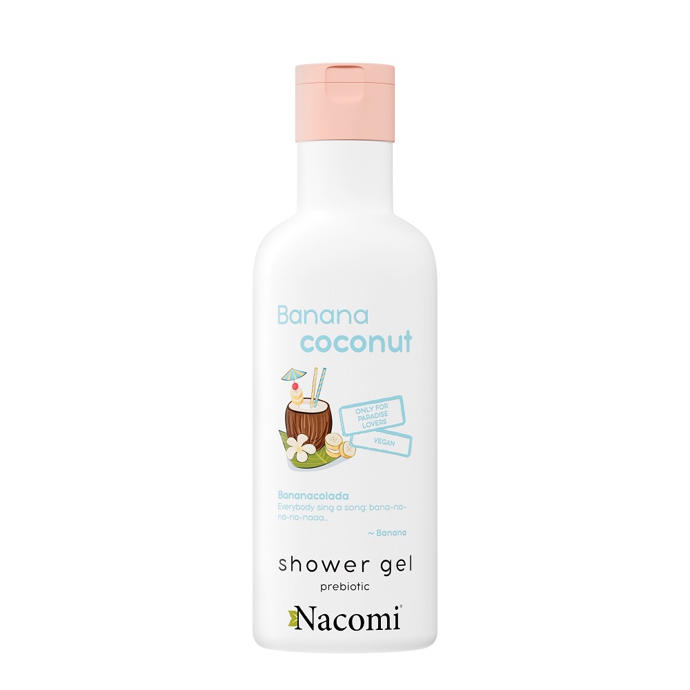 Nacomi, Sprchový gél Banán a kokos 300ml