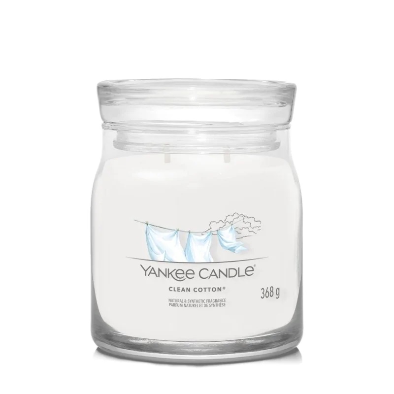 ŚRednia śWieca Zapachowa Clean Cotton