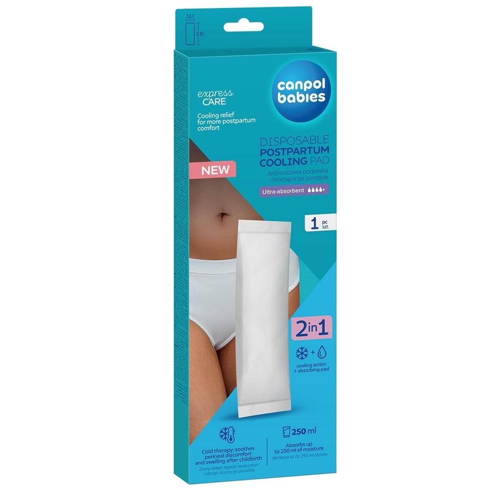 Podpaski Poporodowe Jednorazová Popôrodná Chladiaca Podložka 1ks.