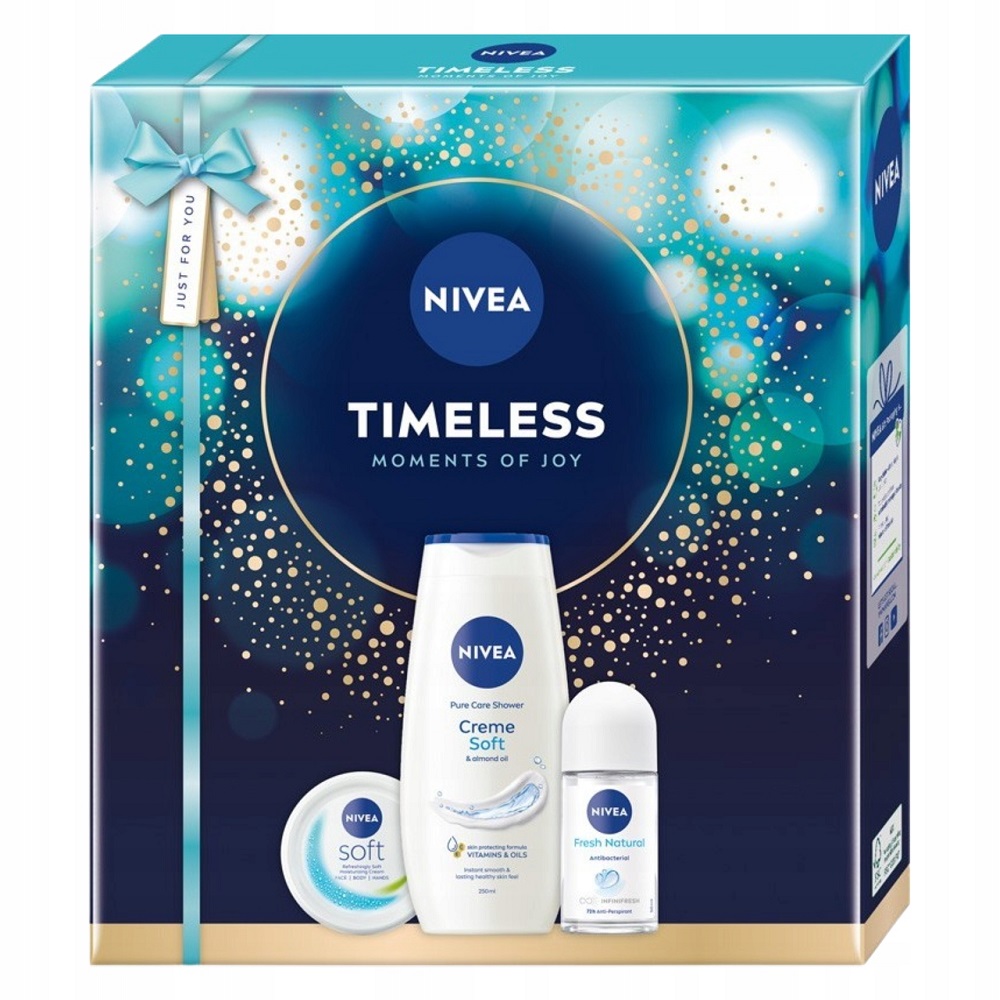 Feel Soft Antiperspirant Roll-on + Intenzivní Hydratační Krém + Sprchový Gel 2