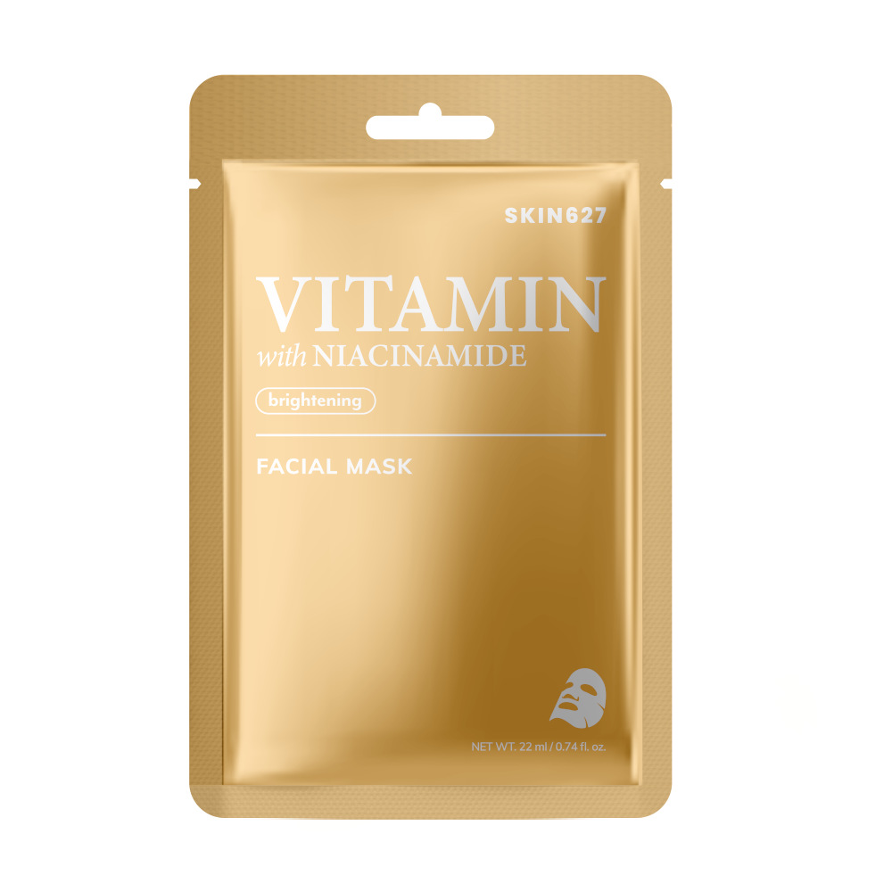 Vitamin With Niacinamide Rozjaśniająca Maska W Płachcie