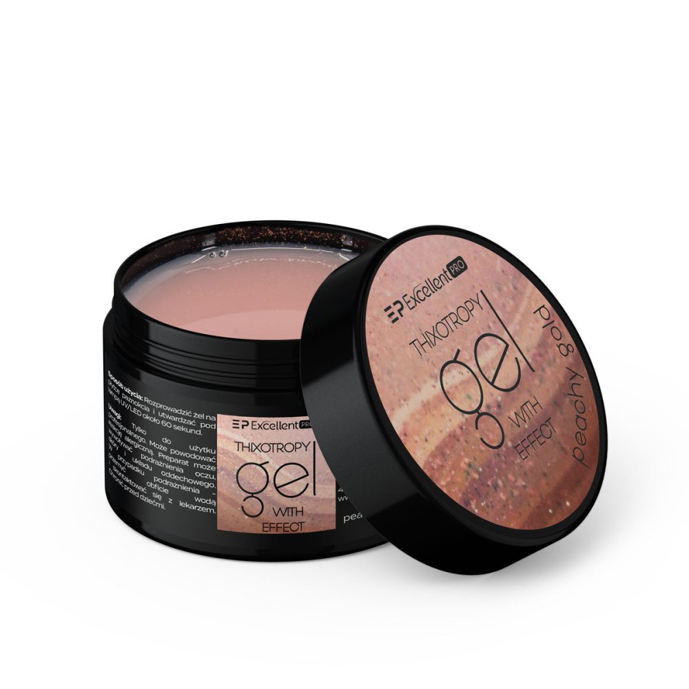 Thixotropy Gel With Effect Peachy Gold Thixotropy Gel With Effect – Peachy Gold Modelin…