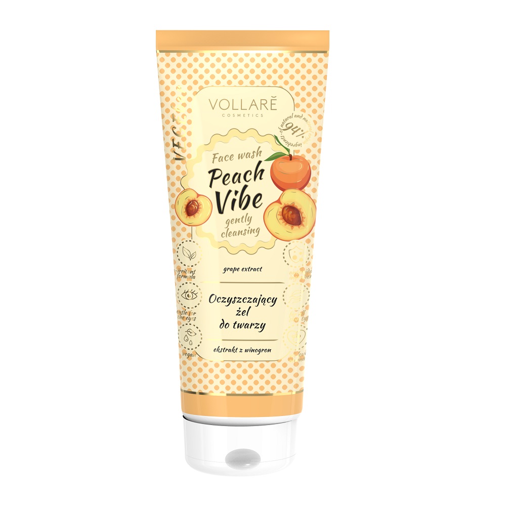 VEGEbar Peach Vibe čIstiaci Gél Na Tvár 150ml
