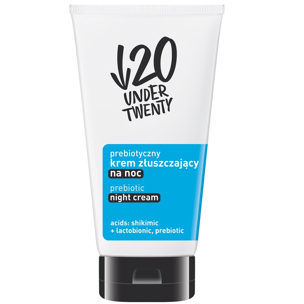 Pod Dvadsať, Prebiotický Exfoliačný Nočný Krém 50ml
