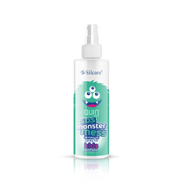 Quin Hair S.O.S. Monster Mess Detangler Sprej Na Rozčesávanie Vlasov Pre Deti 200 Ml