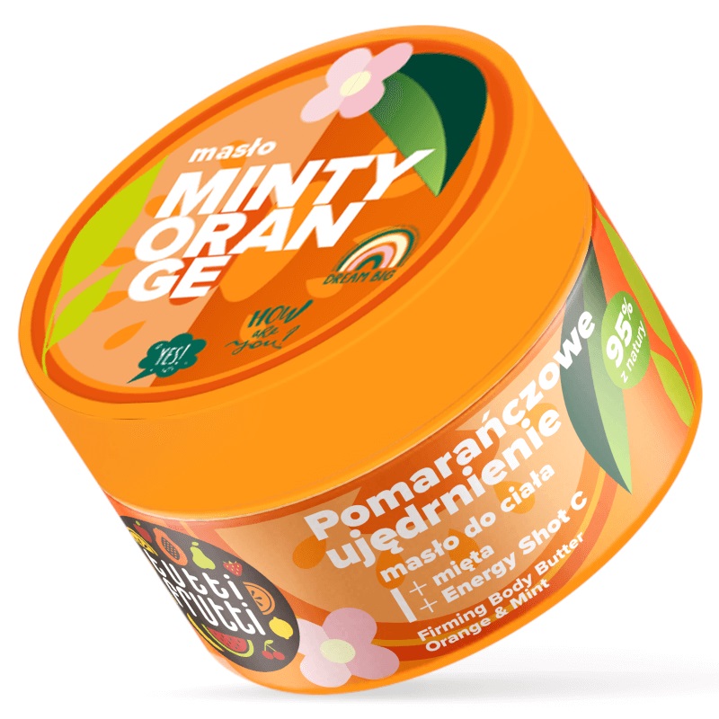 Farmona, Tutti Frutti spevňujúce telové maslo Pomaranč a mäta + Energy Shot C 200ml