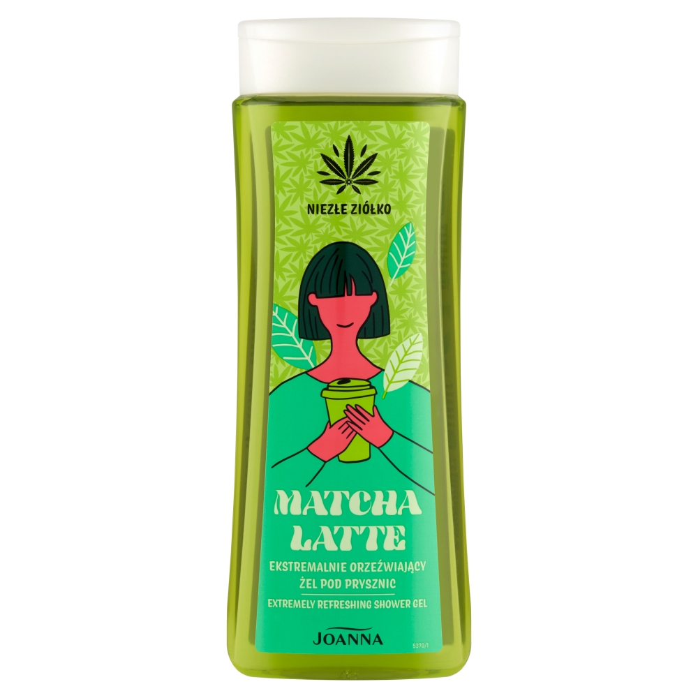 Joanna, Niezłe Ziółko mimoriadne osviežujúci sprchový gél Matcha Latte 300 ml