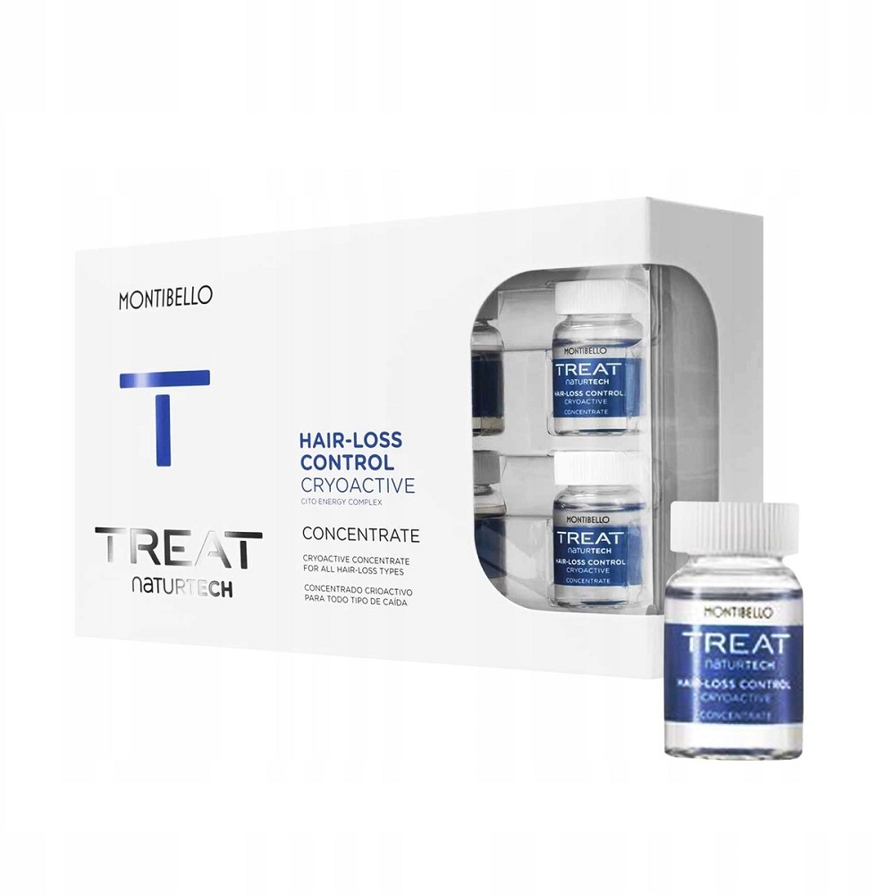MONTIBELLO, Treat Naturtech Hair-Loss Control Kryoaktívny koncentrát proti vypadávaniu vlasov 10x7ml
