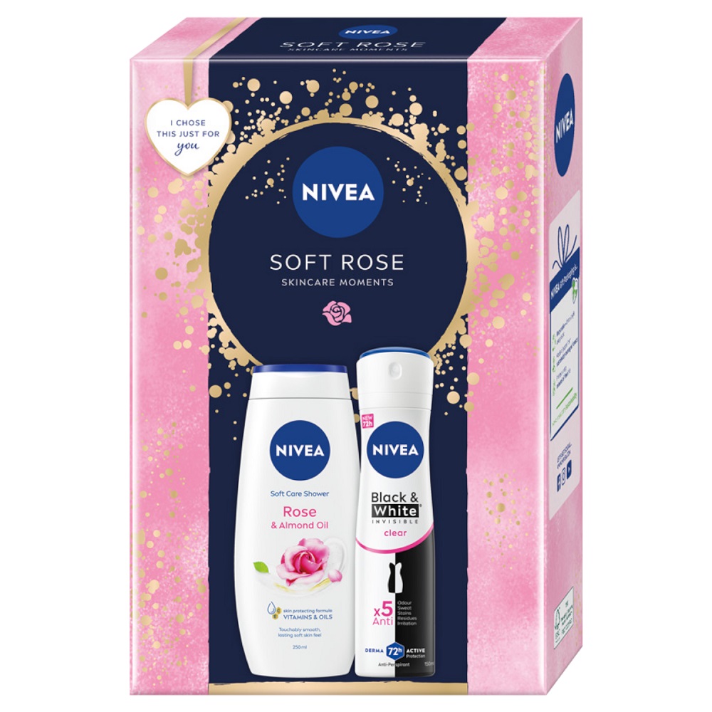 Feel Soft Antiperspirant Roll-on + Intenzivní Hydratační Krém + Sprchový Gel 21