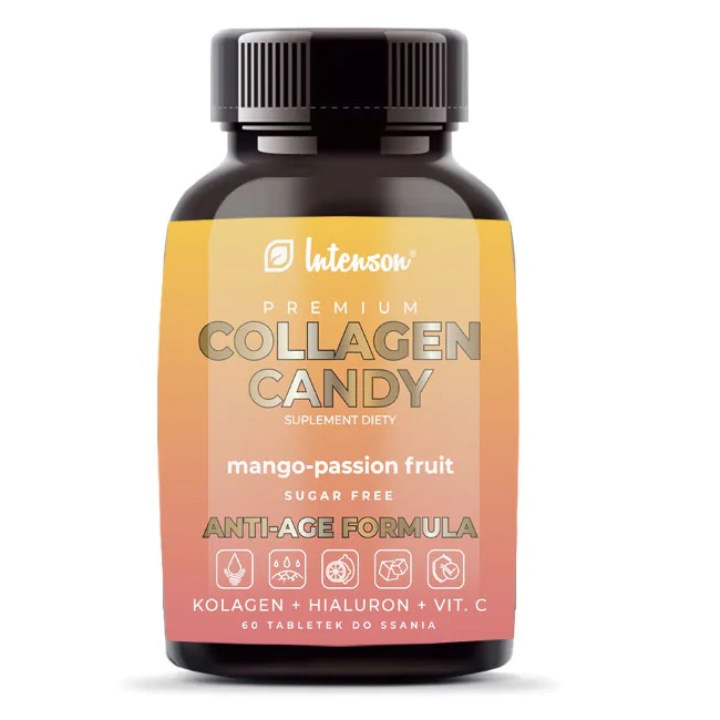 Collagen Candy Doplnok Stravy S Príchuťou Manga A Maracuje 60 Cmúľacích Tabliet