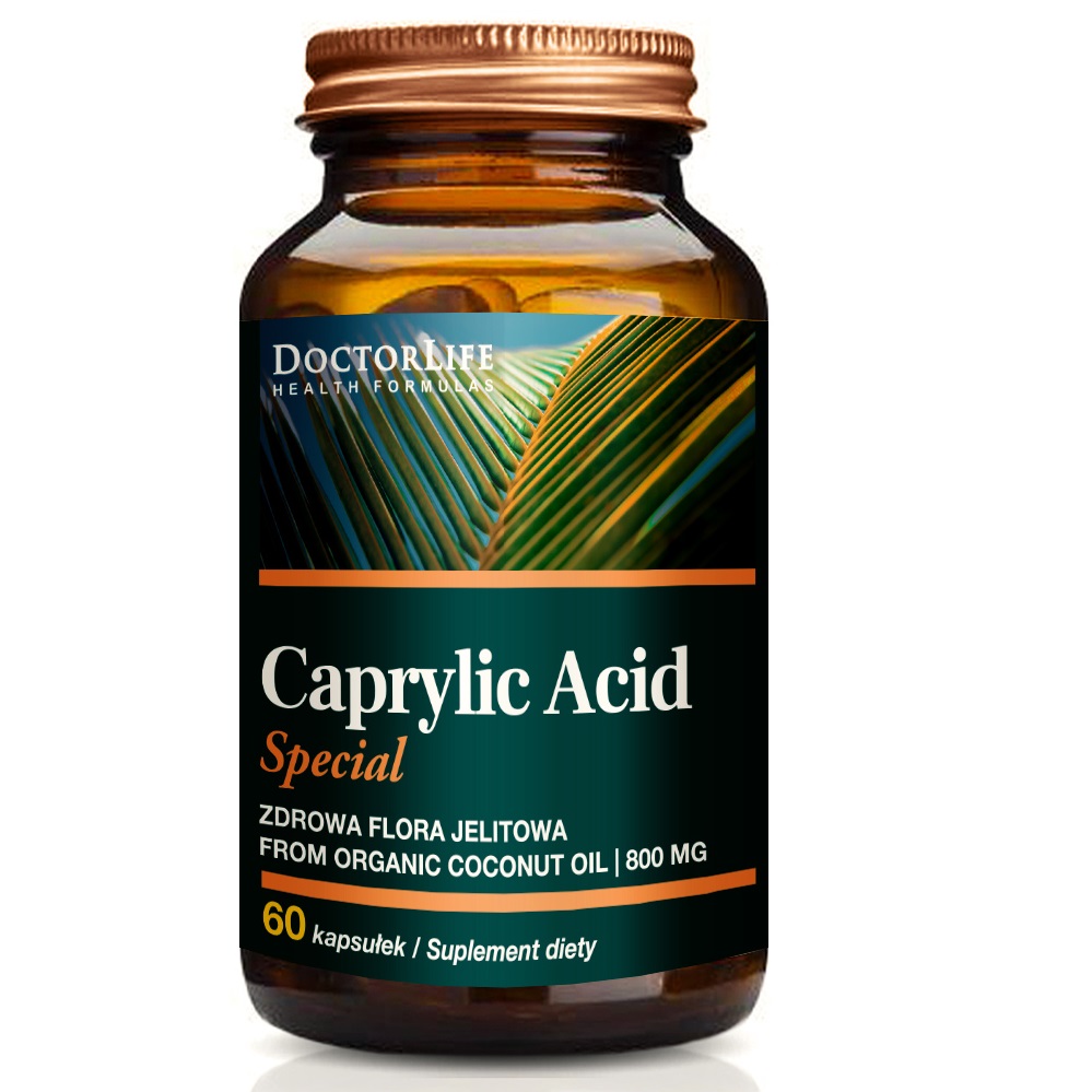 Caprylic Acid Special Kwas Kaprylowy Suplement Diety 60 Kapsułek