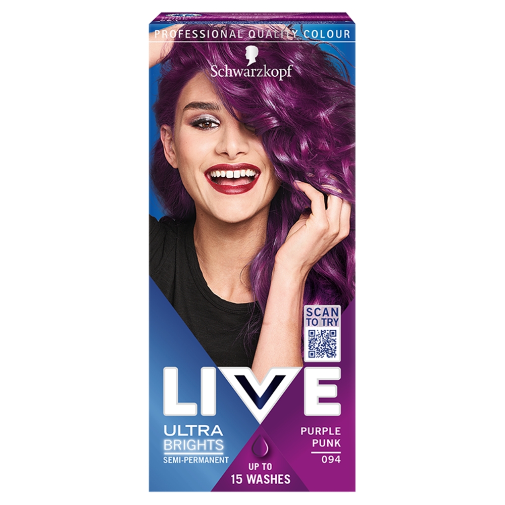 Live Ultra Brights Alebo Pastelová Farba Na Vlasy 092 Sharp Red 2