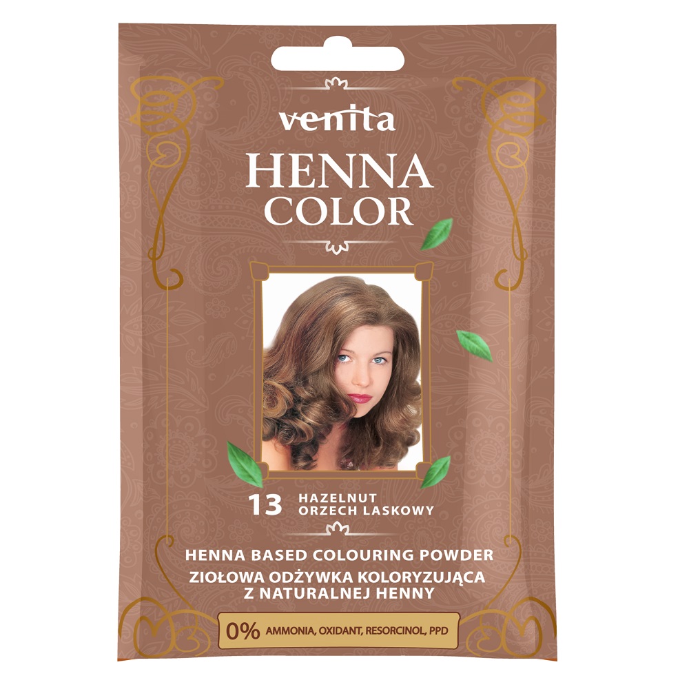 Henna Color Bylinný Farebný Kondicionér S Prírodnou Henou 19 Black Chocolate 7