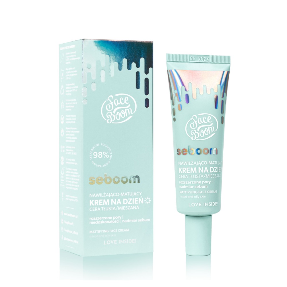 Seboom Hydratačný A Zmatňujúci Denný Krém Morning Benefactor 50ml