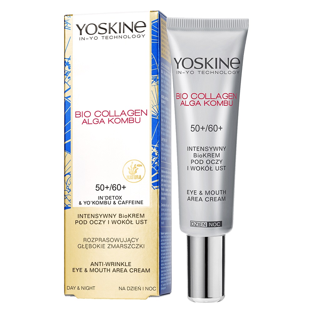 Yoskine, Bio kolagénový očný krém 50+/60+ 15ml