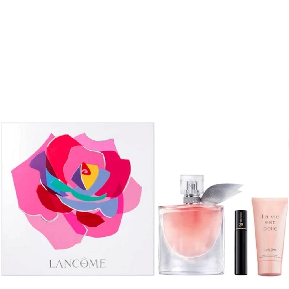 Lancome La Vie Est Belle Darčeková sada dámska parfumovaná voda 50 ml, telové mlieko 50 ml a riasenka 2ml