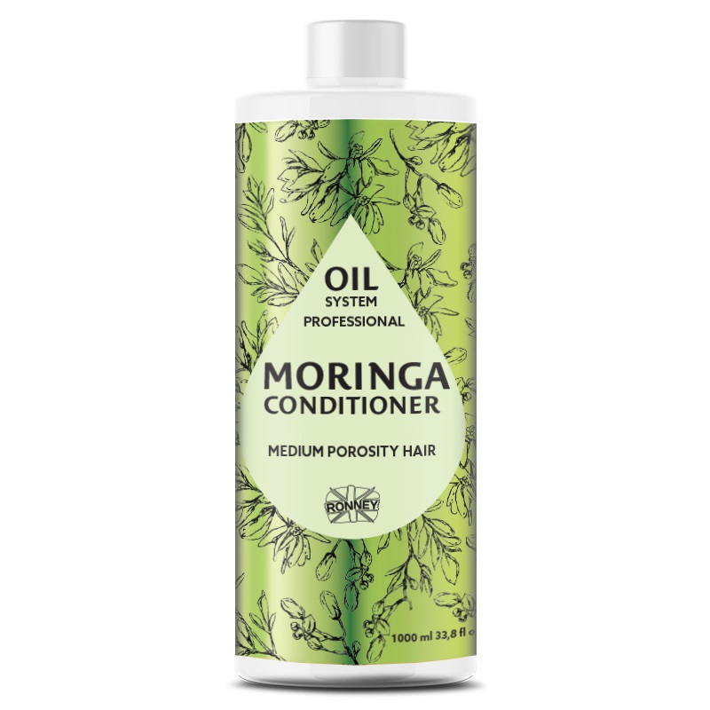 Ronney, Professional Oil System Kondicionér na vlasy so strednou pórovitosťou Moringa 1000ml