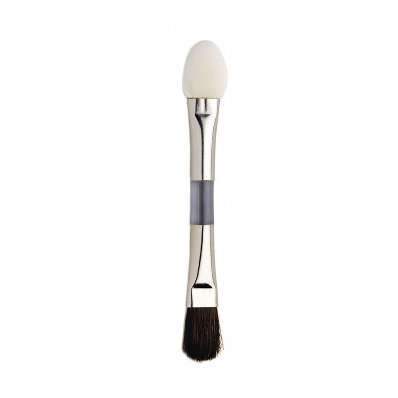 Eyeshadow Double Applicator Podwójny Aplikator Do Cieni Z Pędzelkiem