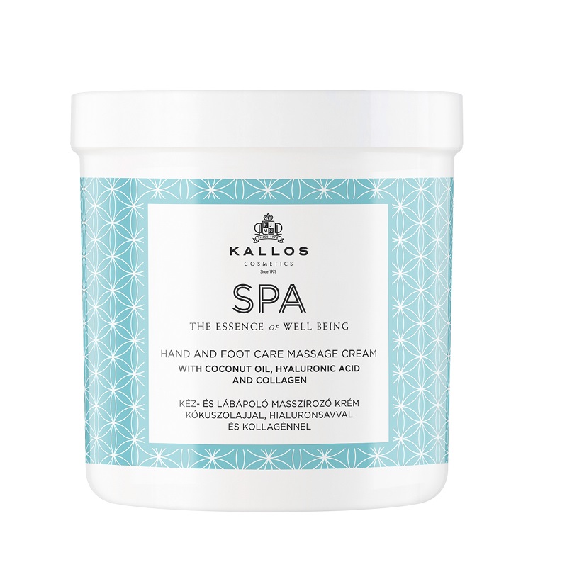 kallos Spa Hand and Foot masazny krem na ruky a nohy 500 ml