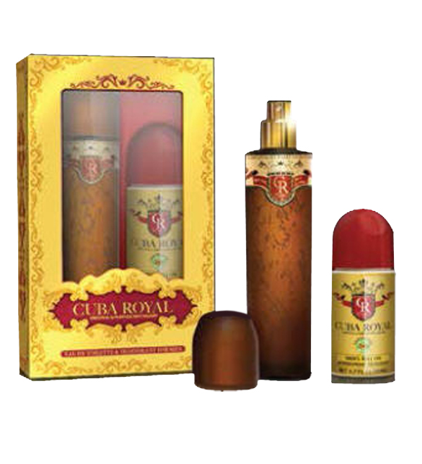 Cuba Royal Zestaw Woda Toaletowa Spray + Dezodorant Roll-on
