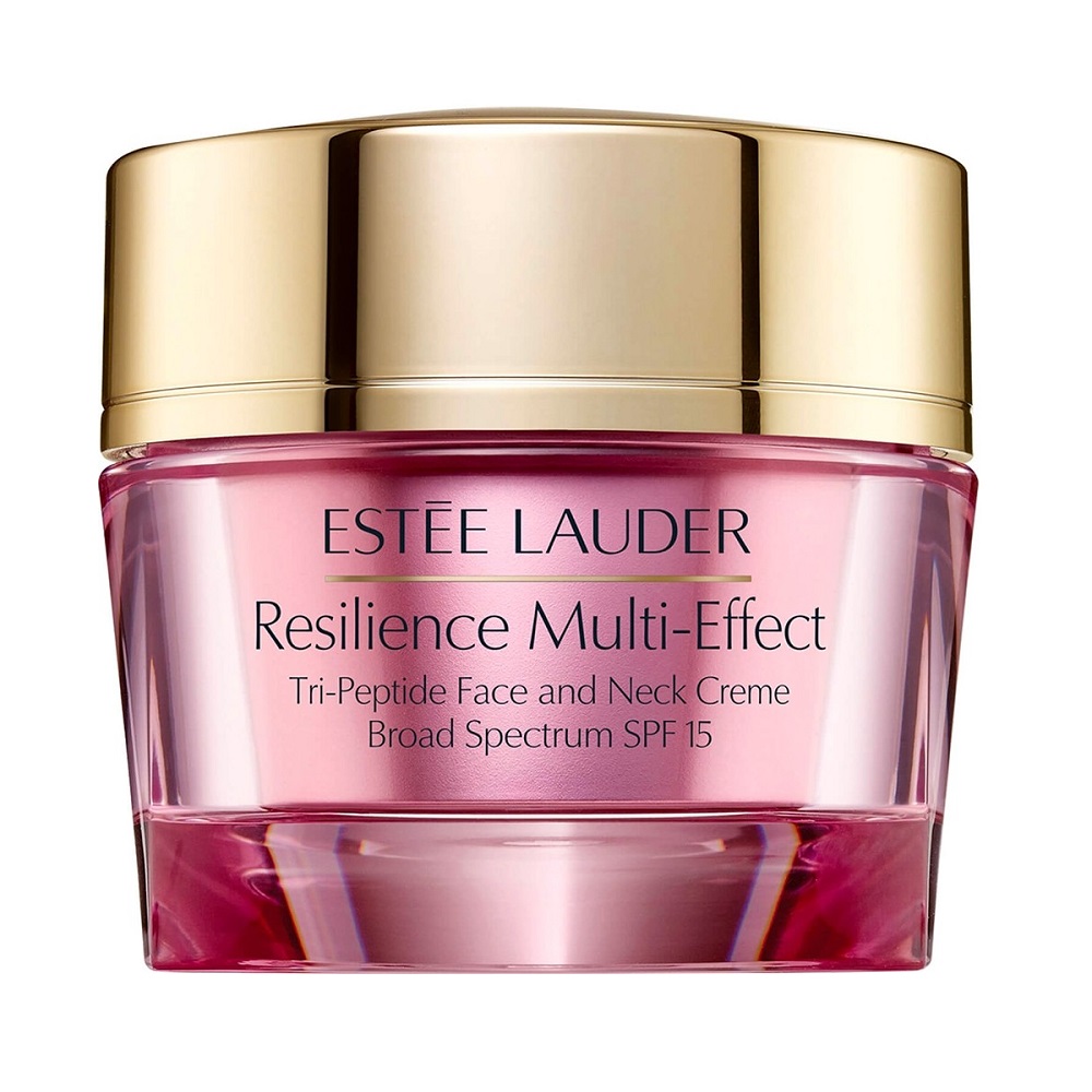 Estée Lauder Resilience Multi-Effect Tri-Peptide krém na obličej a krk SPF15 pro suchou pleť 50ml