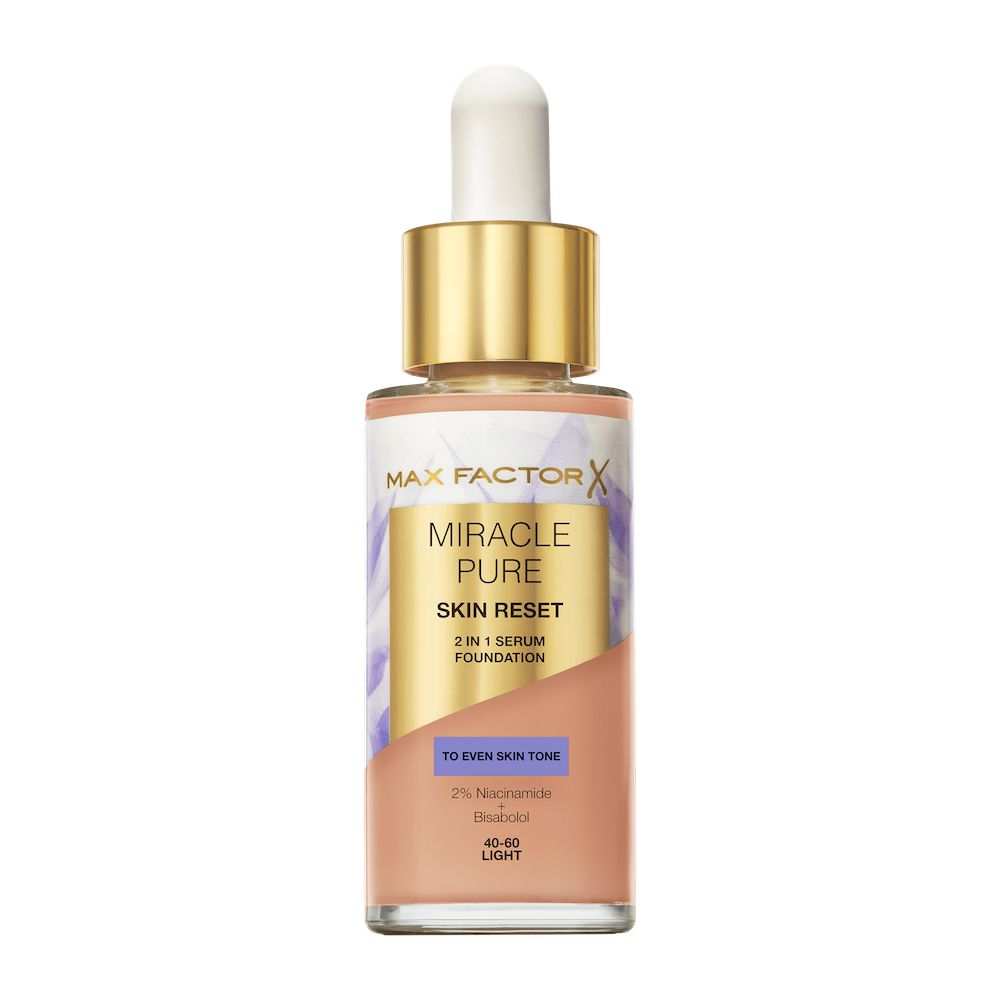 Miracle Pure 2 V 1 Skin Reset Pečující Podkladová Báze Se Sérem Ej Formula 30-40 Fair To Light 3