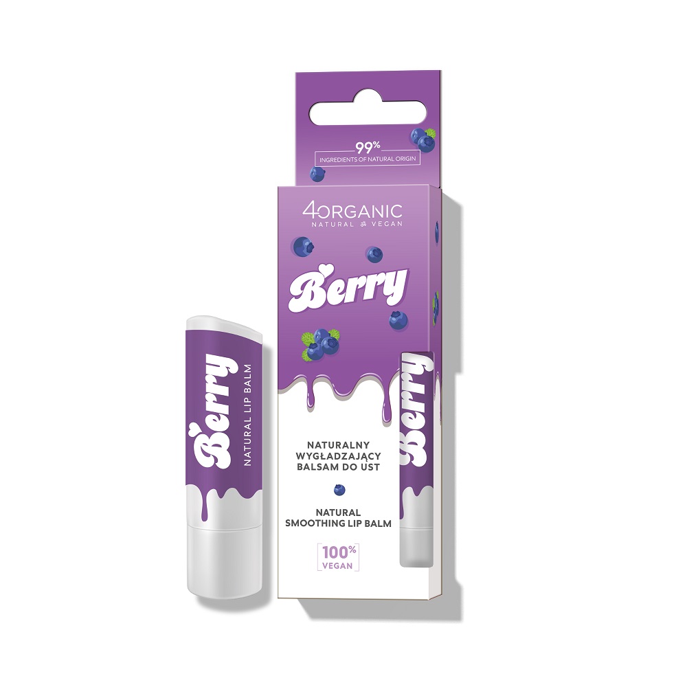 Natural Protective Lip Balm Natural Smoothing Lip Balm Berry