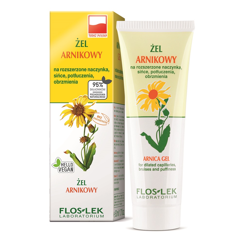 Arnikový Gél Na Rozšírené Kapiláry, Modriny A Opuchy 50ml