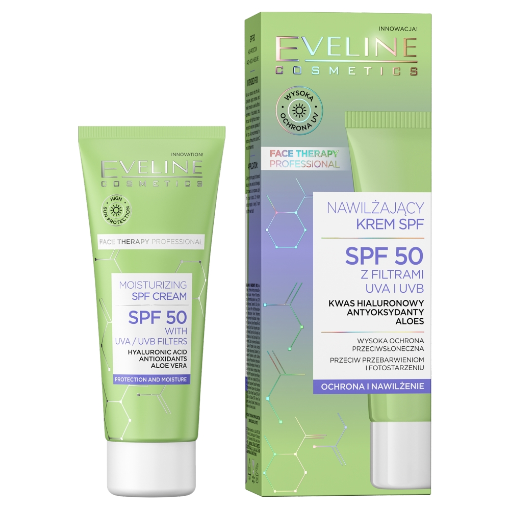 Eveline Cosmetics, Face Therapy Professional hydratačný krém SPF50 30ml