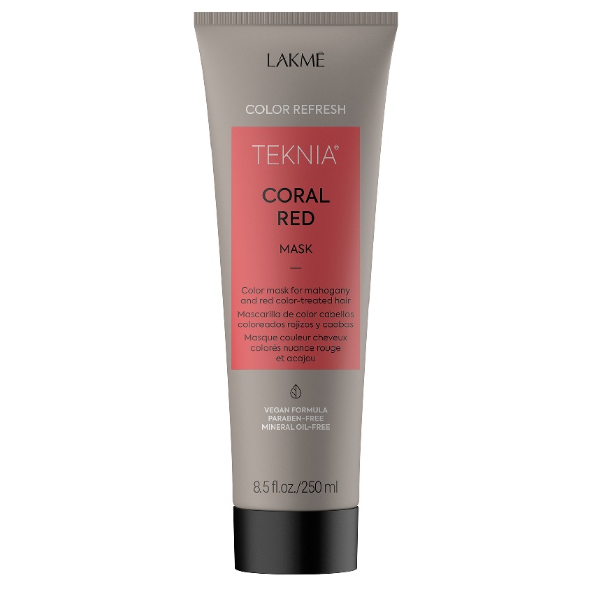 Lakme, Teknia Coral Red Mask Osviežujúca maska pre červené a mahagónové vlasy 250 ml