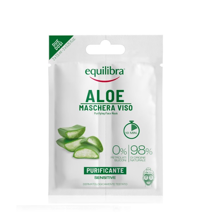 ČIstiaca Pleťová Maska S Aloe 2x7,5 Ml