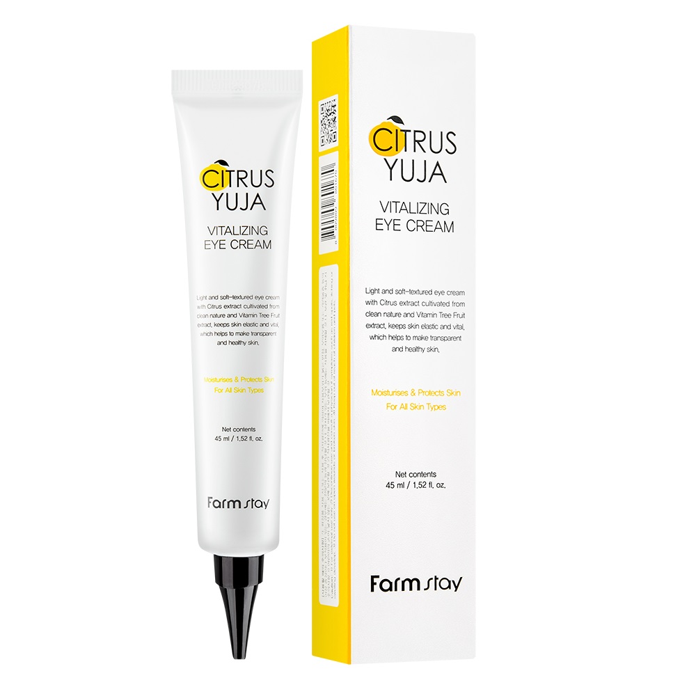 FarmStay, Citrus Yuja revitalizačný očný krém 45ml