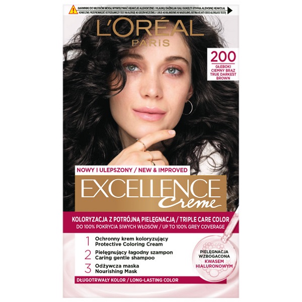 Excellence Creme Farba Do Włosów 400 Brąz 17